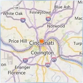 Art Academy of Cincinnati Location Map Art Academy of Cincinnati Location Map
