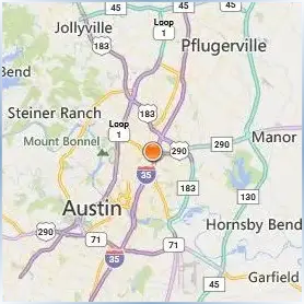 Austin Community College District Location Map