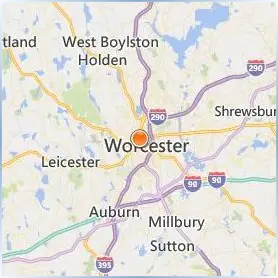 Becker College Location Map Becker College Location Map