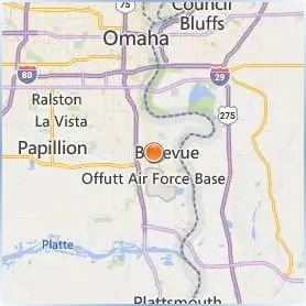 Bellevue University Location Map Bellevue University Location Map