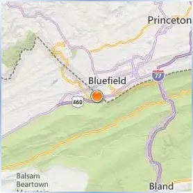 Bluefield College Location Map Bluefield College Location Map