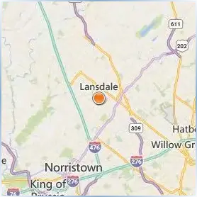 Lansdale School of Business Location Map Lansdale School of Business Location Map
