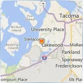 Pierce College District Location Map Pierce College District Location Map