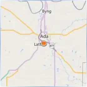 Pontotoc Technology Center Location Map Pontotoc Technology Center Location Map