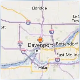 Saint Ambrose University Location Map Saint Ambrose University Location Map