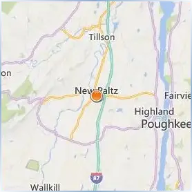 State University of New York at New Paltz Location Map State University of New York at New Paltz Location Map