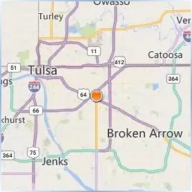 Tulsa Technology Center Location Map Tulsa Technology Center Location Map