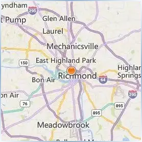 Virginia Commonwealth University Location Map Virginia Commonwealth University Location Map